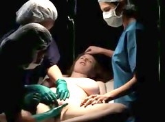 SUPER hot video of 3 female doctors making busty patient come over and over; Babe Cumshots Female Friendly Lesbian Erotic 