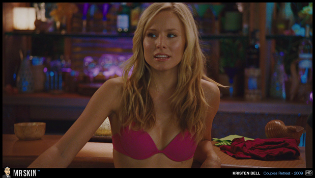 Kristen Bell looks hot in pink; Celebrity Hot 