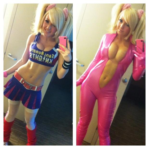 Jessica Nigiri as Lollipop Chainsaw at PAX East 2012; Babe 