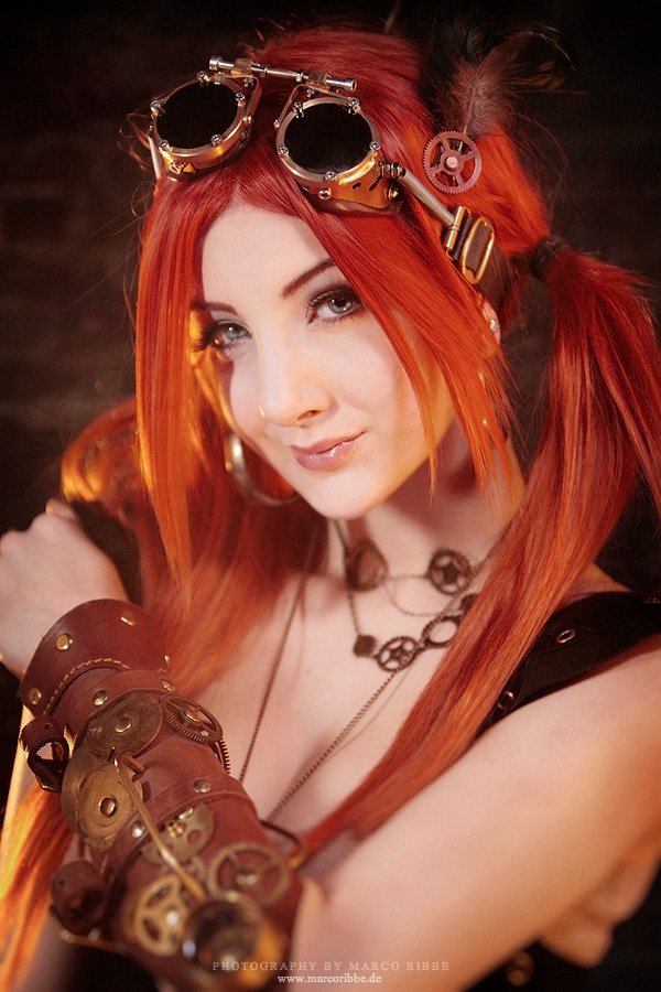 Steampunk Ginger by *SinaDominoCollins on deviantART; Stylish 