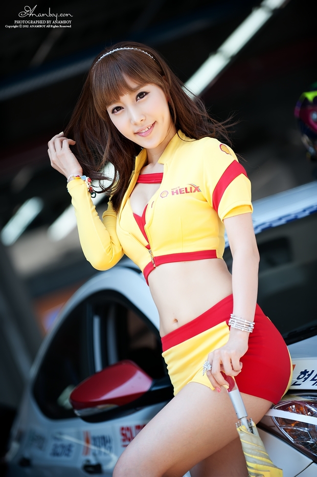 Im Min Young, CJ SuperRace 2012 R2; Asian Hot Non Nude Uniform 