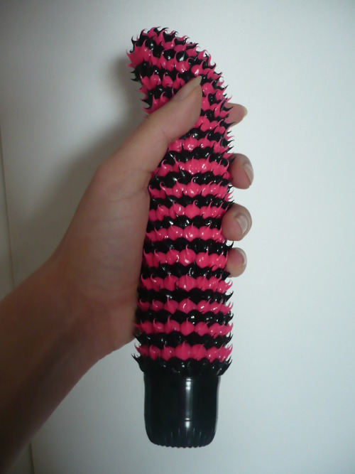 My new vibrator was in the mail today.<br />
Good Lords, this thing...; Hot 