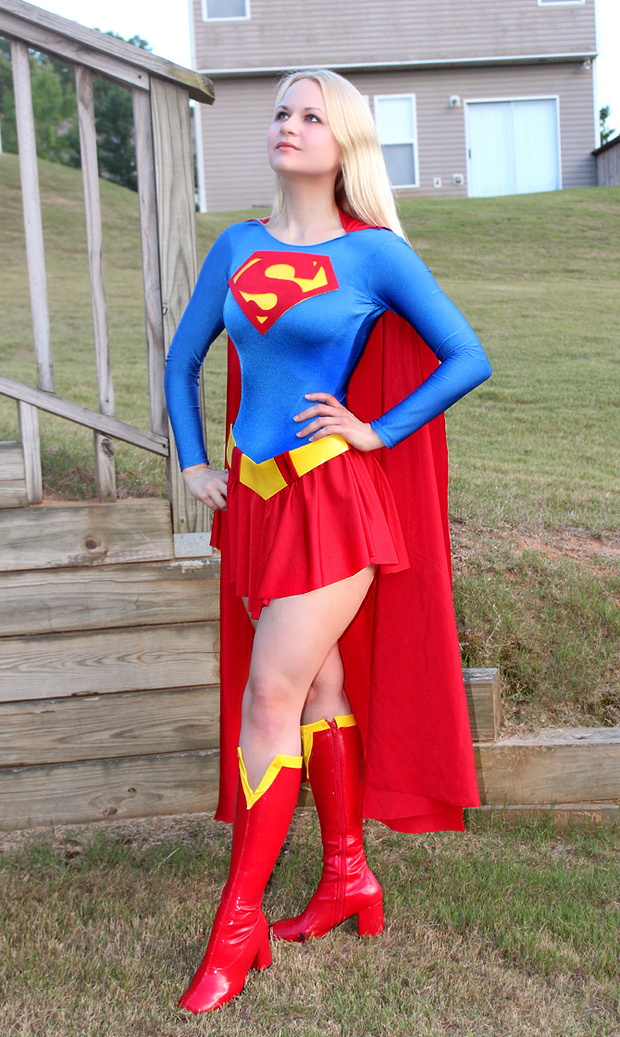 Sexy Supergirl; Hot Uniform 