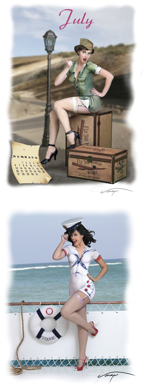 ...; Babe Hot Uniform Vintage 