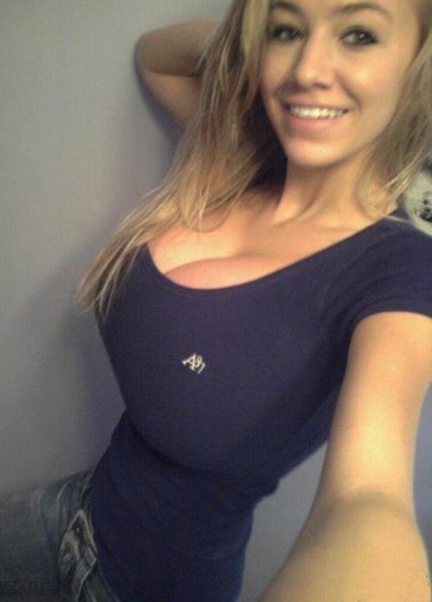 ...; Big Tits Blonde Non Nude Selfshot 