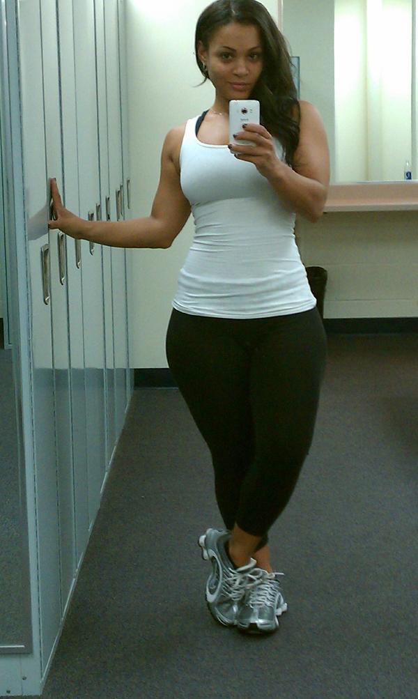 ...; Athletic Ebony Hot Non Nude Selfshot 