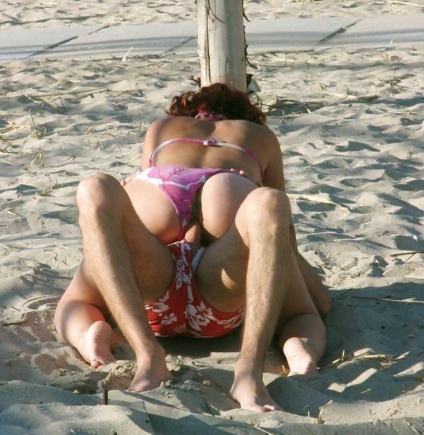 Ah yes. Just a little sex on the beach to ring in the Summer; Babe Hot Erotic 