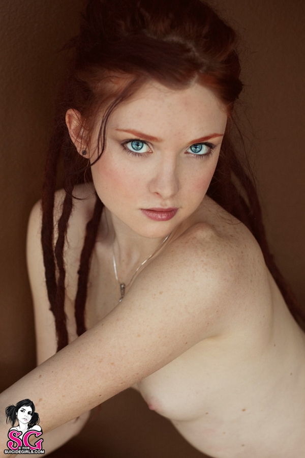 Opaque " Pearl " ( Suicide Girls ); Babe Red Head Small Tits 